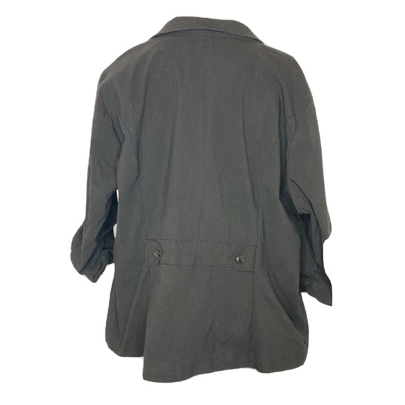 Torrid Studio Soho Premium Ponte Black 2 Button Work Career Blazer Sz 3 - Picture 3 of 6